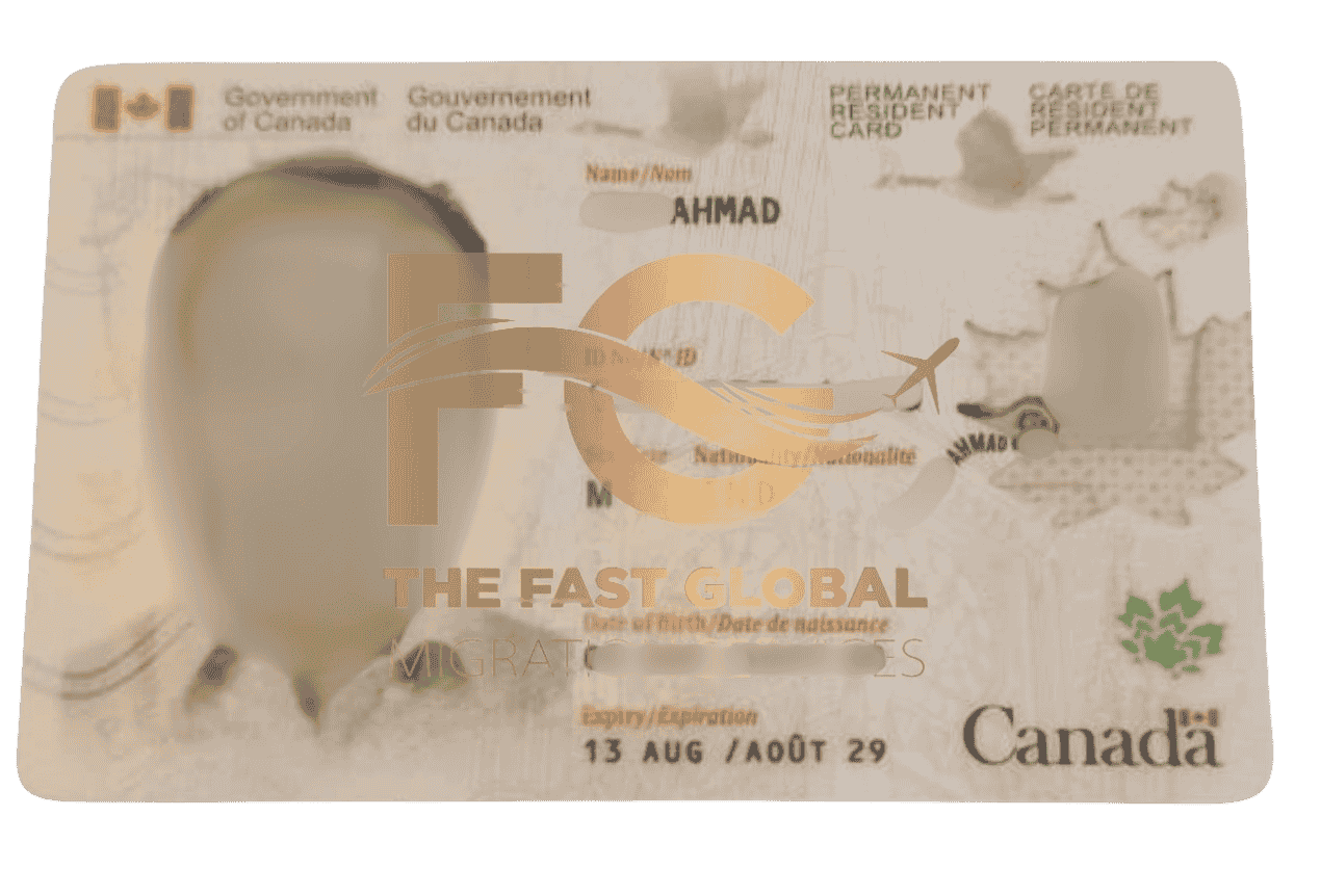Canada PR visa copy