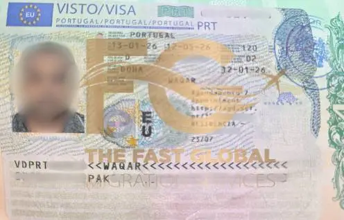 Approved Portugal Visa Copy 14