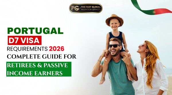 Portugal D7 Visa Requirements 2026: Complete Guide for Retirees & Passive Income Earners blog banner