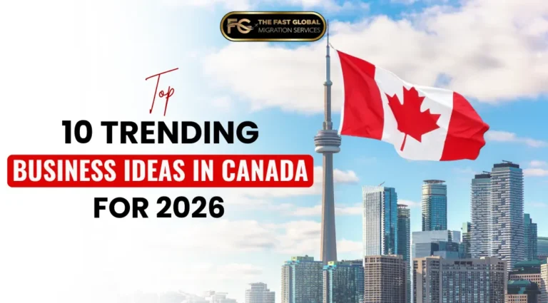 Top 10 Trending Business Ideas in Canada for 2026 blog banner