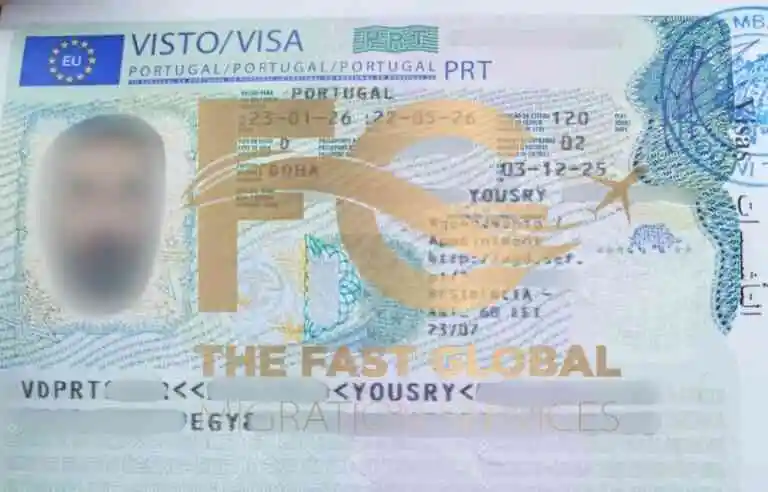 Yousry Portugal d2 visa copy